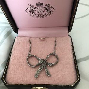 Juicy Couture Bow necklace